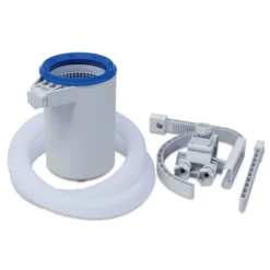 Kokido SKIMBI Floating Surface Skimmer And Intex 28003E Deluxe Maintenance Kit With Vacuum And Pole For Above Ground And Inflatable Pools