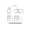 Saftron 1.9" Chemical Resistant Pool Ladder And Handrail Anchor Socket- White 1 Saftron 1.9" Chemical Resistant Pool Ladder And Handrail Anchor Socket- White -Swimline Shop GUEST b3fdf871 d744 43ed 99cf 5511be2350b0