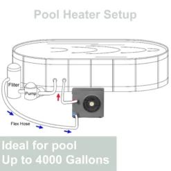 XtremepowerUS Above Ground Pool Heat Pump, Swimming Pool Heater, 14800BTU/HR, Grey 8 XtremepowerUS Above Ground Pool Heat Pump, Swimming Pool Heater, 14800BTU/HR, Grey -Swimline Shop GUEST bd2d8b90 766c 4997 a7d4 fa1fca820850