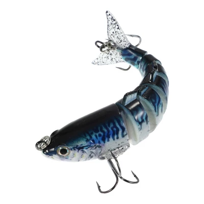 Unique Bargains Fishing Lures Jerk Baits For Bass Fishing Lifelike Freshwater Lures ABS Blue 0.06lb 3 Pcs 3 Unique Bargains Fishing Lures Jerk Baits For Bass Fishing Lifelike Freshwater Lures ABS Blue 0.06lb 3 Pcs