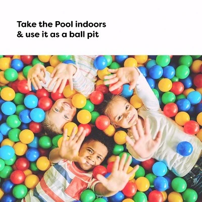 Galvanox Above Ground Inflatable Kiddie Pool Large Size Blow Up Swimming Pools Play Center Kids Children Family Outdoor Garden Backyard 120"x72"x22" 3 Galvanox Above Ground Inflatable Kiddie Pool Large Size Blow Up Swimming Pools Play Center Kids Children Family Outdoor Garden Backyard 120"x72"x22"