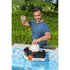 Bestway 58623E Flowclear Aquarover Automatic Swimming Pool Cleaning Cordless Robot Vacuum With Directional Jet System, LED Light, And Water Sensors 8 Bestway 58623E Flowclear Aquarover Automatic Swimming Pool Cleaning Cordless Robot Vacuum With Directional Jet System, LED Light, And Water Sensors -Swimline Shop GUEST c2c4fd0d b298 43a5 8c80 9770562f133a