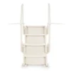 Confer 4 Step Above Ground Outdoor Swimming Pool Ladder Stair Step System With Built-In Handrails For Safe Entry And Exit, Beige -Swimline Shop GUEST c4550804 1090 4ae1 85e9 9cd13f402277