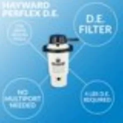Hayward Perflex DE Filter, Extended-Cycle, For Large Above-ground Pools, 20 Sq Ft, 40 Gpm - W3EC40AC -Swimline Shop GUEST c8aa4e07 f197 4460 9737 1db6d2dba18a