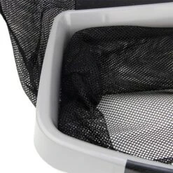 Swimline Hydrotools H2O Pro Swimming Pool Deep Bag Leaf Rake Skimmer Head 17" - Gray/Black