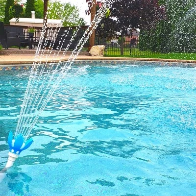 Magic Pool Fountain Water Powered Replacement Swimming Pool Fountain Accessory With Multicolor LED Light Bulbs For In And Above Ground Pool (2 Pack) 6 Magic Pool Fountain Water Powered Replacement Swimming Pool Fountain Accessory With Multicolor LED Light Bulbs For In And Above Ground Pool (2 Pack) - Image 4