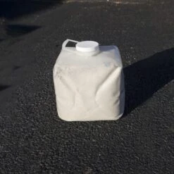 Swimline Swim Central 11" HydroTools Transparent Chemical Resistant Pool Ladder Weight Anchor Bag