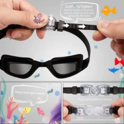 Link Active Kids Swim Goggle With Fast Clasp Technology UV Protection Leak & Fog Proof Wide View Boys & Girls Ages 3-9 2 Pack -Swimline Shop GUEST d16def42 3571 4f57 be69 6bbd9c3ce168