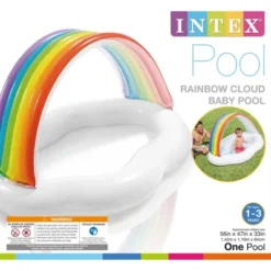 Intex 57141EP Round Inflatable Rainbow Cloud Outdoor Baby Pool For Ages 1-3 Years Old 7 Intex 57141EP Round Inflatable Rainbow Cloud Outdoor Baby Pool For Ages 1-3 Years Old -Swimline Shop GUEST d2b658cd b7d3 43f5 baac e8b17de536db