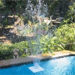 Pool Central 3-Tier Floating Grecian Pool Fountain With Connection Kit 11.75" - White -Swimline Shop GUEST d4163e34 2907 4844 8a5a 5a92115a9c4e