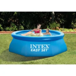 Intex 28110EH Easy Set 8 Foot X 30 Inch Round Inflatable Outdoor Backyard Above Ground Swimming Pool, 639 Gallons Of Water, (Pool Only - No Pump)) 7 Intex 28110EH Easy Set 8 Foot X 30 Inch Round Inflatable Outdoor Backyard Above Ground Swimming Pool, 639 Gallons Of Water, (Pool Only - No Pump)) -Swimline Shop GUEST d4809972 68ab 443e 87be 32e6fade9caa