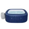 Coleman SaluSpa 4 Person Square Portable Inflatable Outdoor Hot Tub Spa & Intex PureSpa Attachable Cup Holder And Refreshment Tray Accessory -Swimline Shop GUEST d8123a11 0556 4c70 a2b9 1082783bb9d3