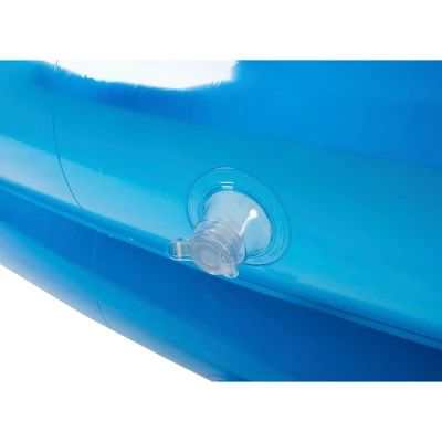 Pool Central 6.5' Blue And White Inflatable Rectangular Swimming Pool 6 Pool Central 6.5' Blue And White Inflatable Rectangular Swimming Pool - Image 4