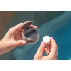 Intex Simple Spa 4 Person Outdoor Portable Inflatable Round Heated Hot Tub Spa With 100 Bubble Jets, Filter Pump And Cover, Gray -Swimline Shop GUEST e3655822 675a 4ee3 b653 976814edb31b