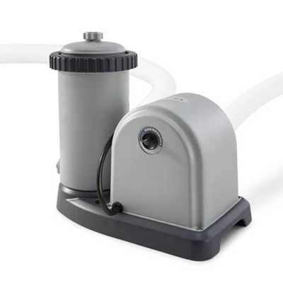 Intex Easy Set 18' X 48" Round Inflatable Above Ground Swimming Pool Set With Filter Pump, Ladder, Pool Cover, And Filter Cartridges (6 Pack) 6 Intex Easy Set 18' X 48" Round Inflatable Above Ground Swimming Pool Set With Filter Pump, Ladder, Pool Cover, And Filter Cartridges (6 Pack) - Image 4