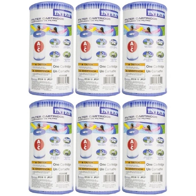 Intex Easy Set 18' X 48" Round Inflatable Above Ground Swimming Pool Set With Filter Pump, Ladder, Pool Cover, And Filter Cartridges (6 Pack) 4 Intex Easy Set 18' X 48" Round Inflatable Above Ground Swimming Pool Set With Filter Pump, Ladder, Pool Cover, And Filter Cartridges (6 Pack) - Image 2