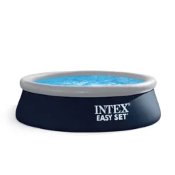 Intex Easy Set Inflatable Puncture Resistant Circular Above Ground Portable Outdoor Family Swimming Pool With Filter -Swimline Shop GUEST eefe7157 2443 44b1 8112 7d85de320250