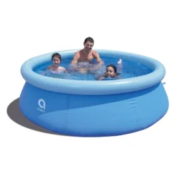 JLeisure Avenli 12014 1 To 2 Person Capacity Prompt Set Kids Above Ground Inflatable Outdoor Backyard Kiddie Swimming Pool, Blue -Swimline Shop GUEST fccf6bdf 519e 42a0 a6fb b4b2a7f70db4