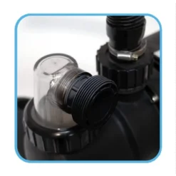 Swimline HydroTools 40 Millimeter To 1.5 Inch Soft Sided Swimming Pool Filter Hose Connection Kit With 2 Conversion Fittings, Gaskets, And Teflon Tape